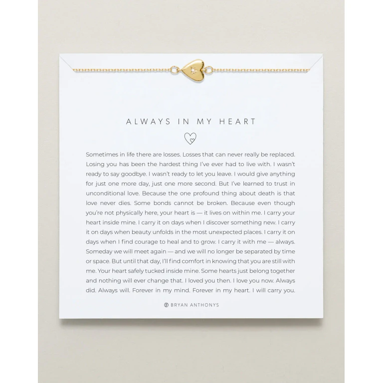 Always In My Heart Icon Bracelet