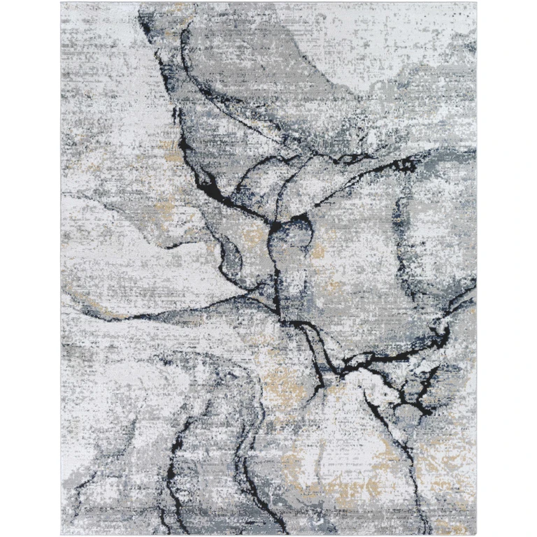 Fremantle Gray Marble Rug