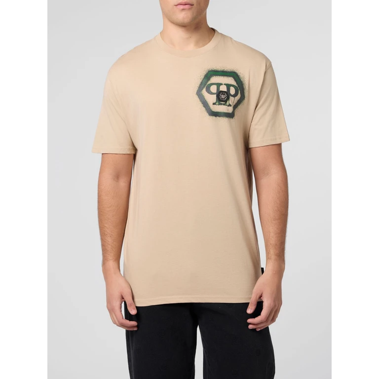 T-Shirt Men color Beige (SAFCMTK8890PJY002N06)