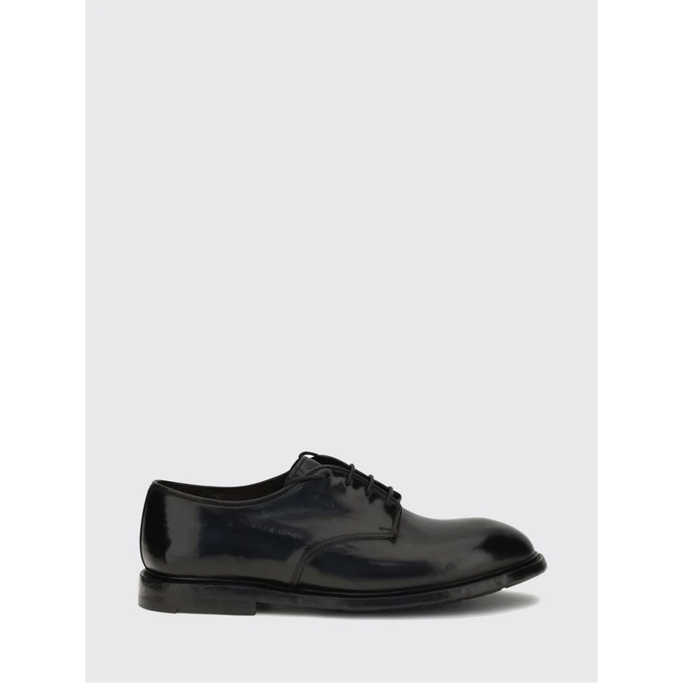 Smooth Calfskin Leather Derby Lace-Up Shoes with a Rubber Sole (32102KINGBRASSN)