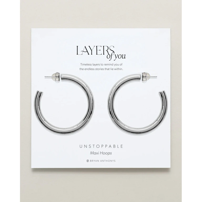 Unstoppable Maxi Hoop Earrings