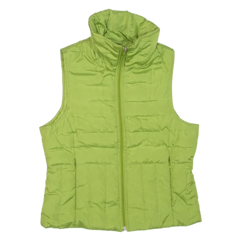 REACTION Womens Gilet Green M