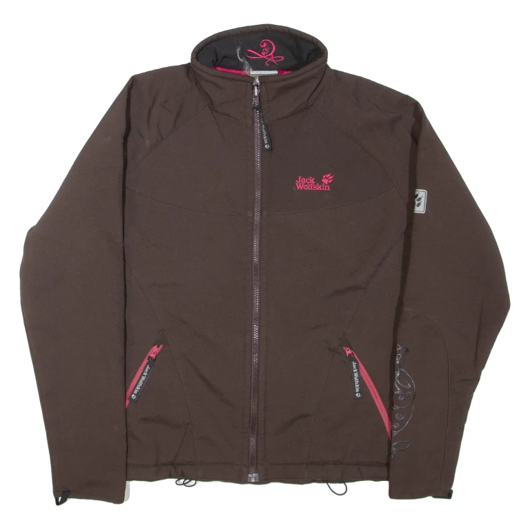 JACK WOLFSKIN Womens Jacket Brown UK 16