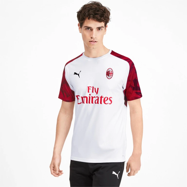 Men's Ac Milan Training Jersey Short Sleeve