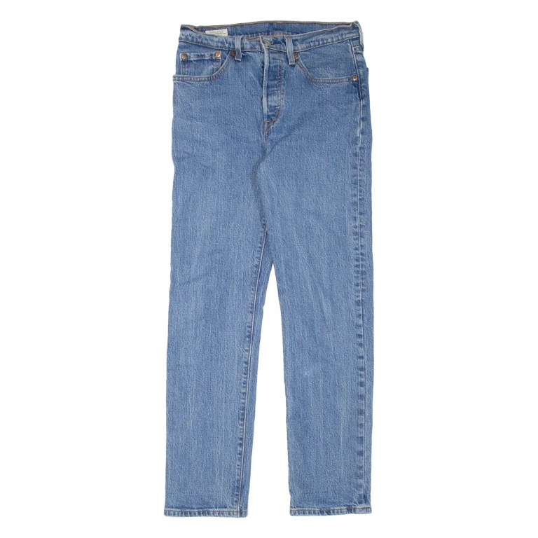 LEVI'S 501 BIG E Jeans Womens Blue Regular Straight W26 L30