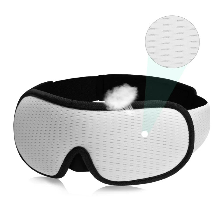 3D Sleeping Mask - Soft Padded Eye Shade with Light Blockout