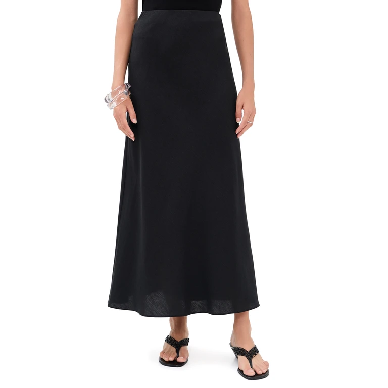 RAILS Romina Skirt Black Linen L