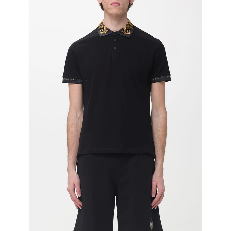 Polo Shirt Men color Black (80GAGT12CJ01TG89)