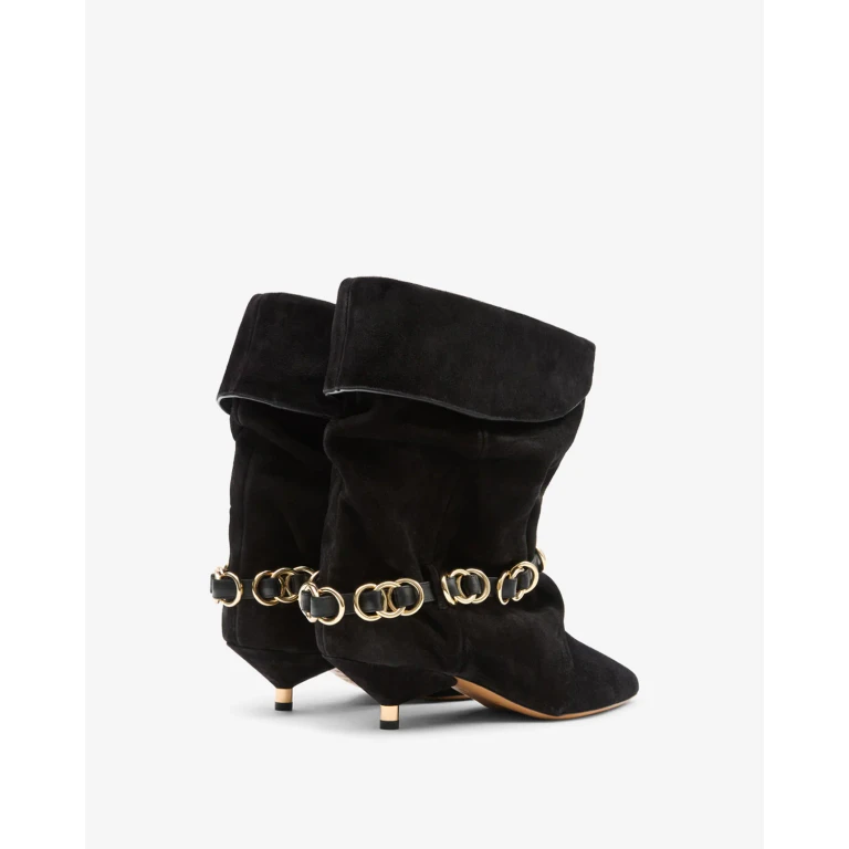 Boots Edrik Rings - Femme - Noir - Taille36 - Isabel Marant