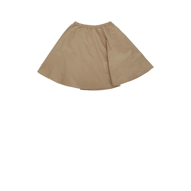 Skirt Beige Base Fabric: Polyester Gonne