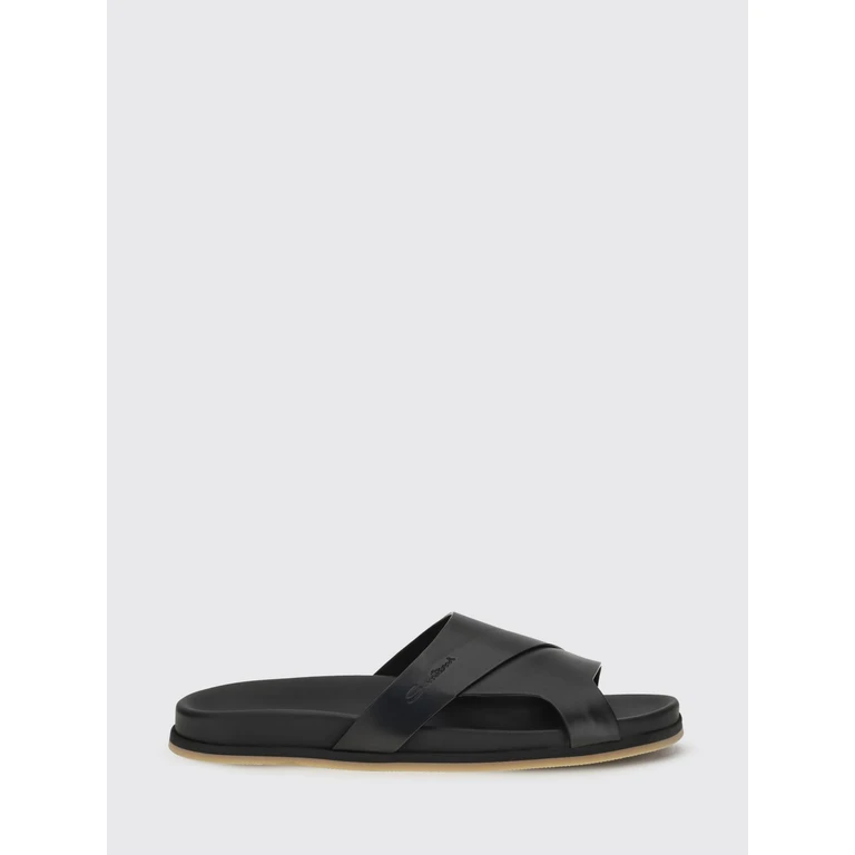 Sandals Men color Black (MCEK19059HV6MGORN01)