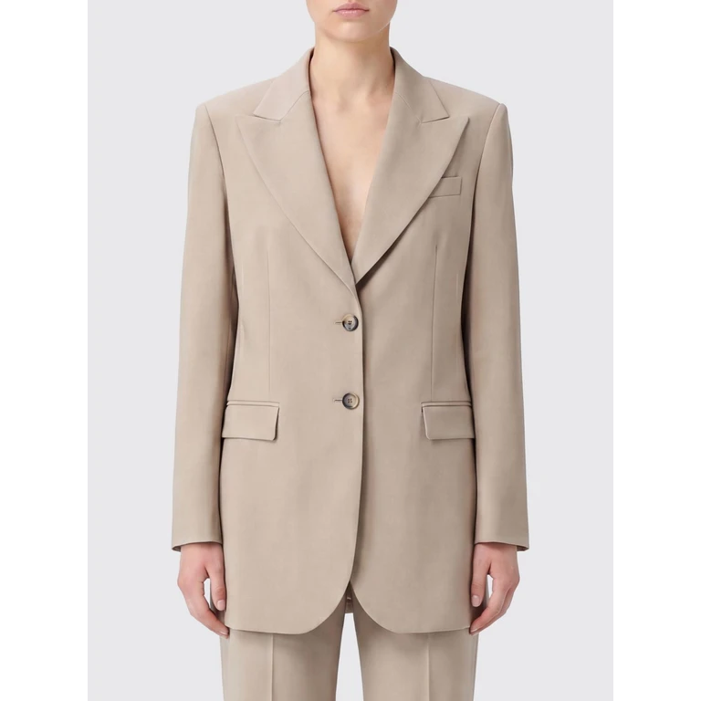 Single-Breasted Wool Blazer with Peak Lapels (TW3FMP140TORMA270040)