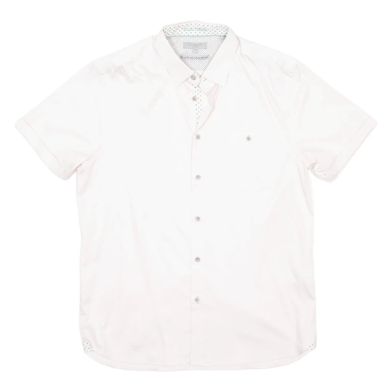 TED BAKER Mens Formal Shirt Pink M