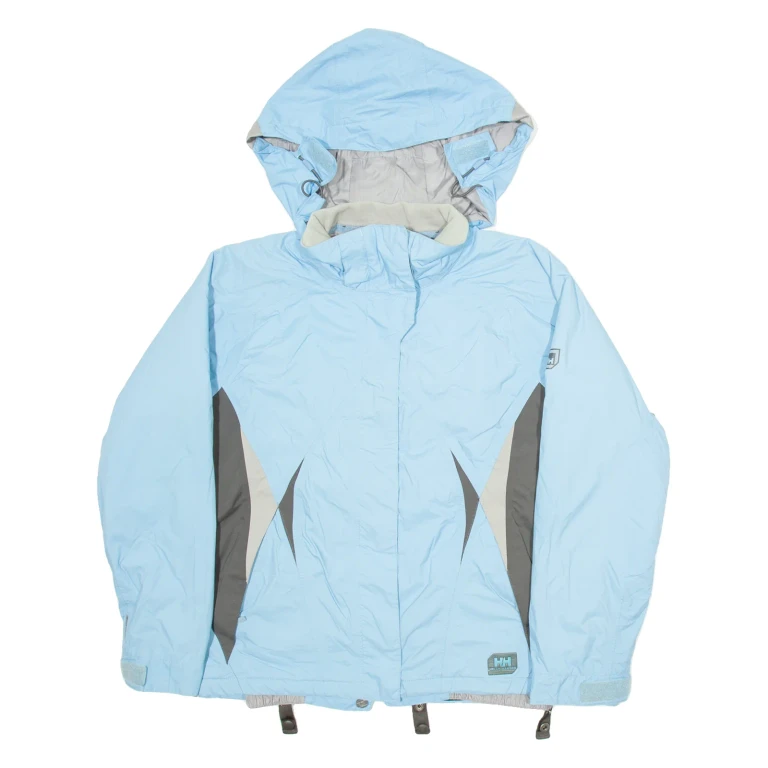 HELLY HANSEN Womens Coat Blue Hooded M