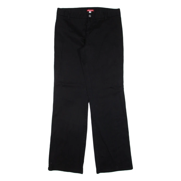 DICKIES Workwear Womens Trousers Black Regular Bootcut W30 L31