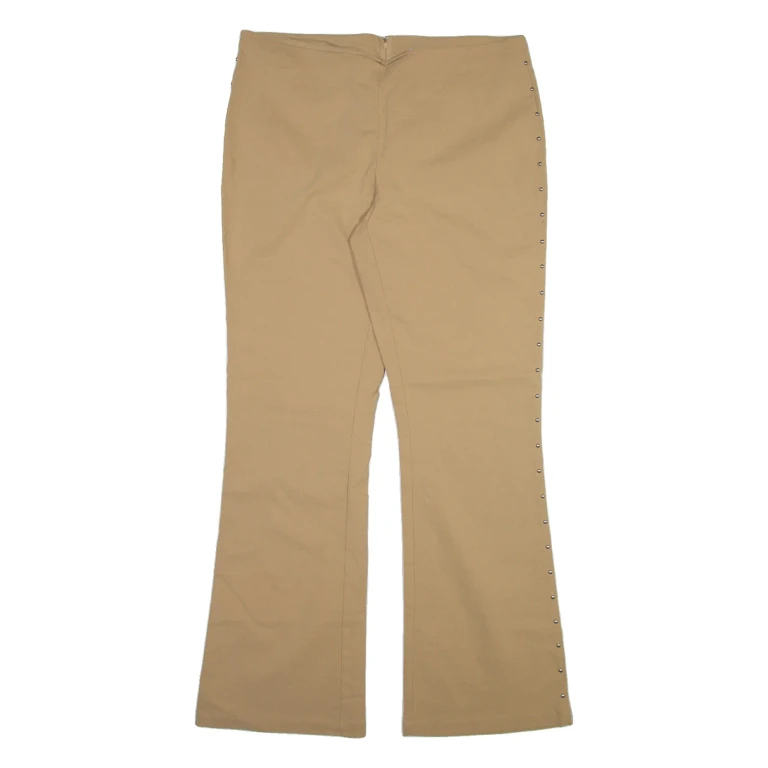 S-STREET Womens Trousers Beige Regular Bootcut W34 L31