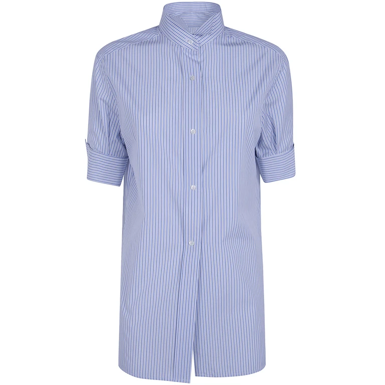 Shirt Short Sleeves "Snapped Button Short Sleeves Shir