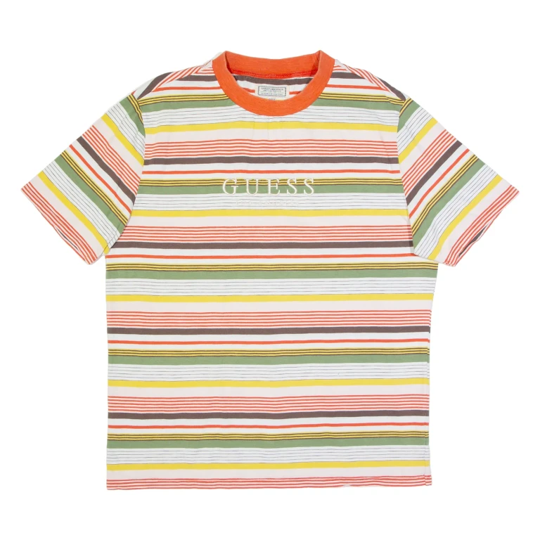 GUESS Los Angeles Mens T-Shirt Orange M