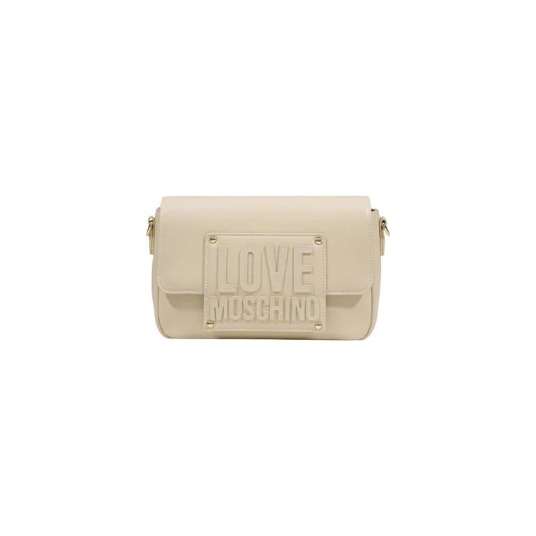 Love Moschino Cream Polyethylene Handbag Bag - Women (LOMO-18791500143)