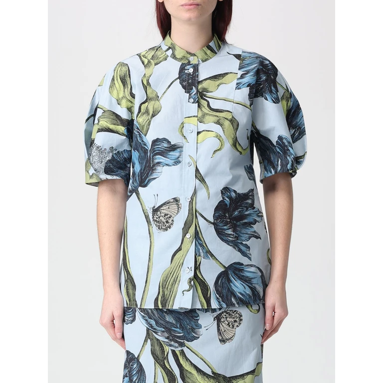 Shirt Woman color Blue (PS26T6351074015POWDERBLUE)