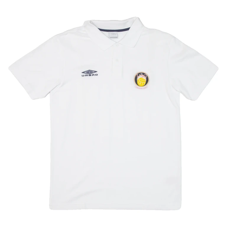 UMBRO Mens Polo Shirt White M