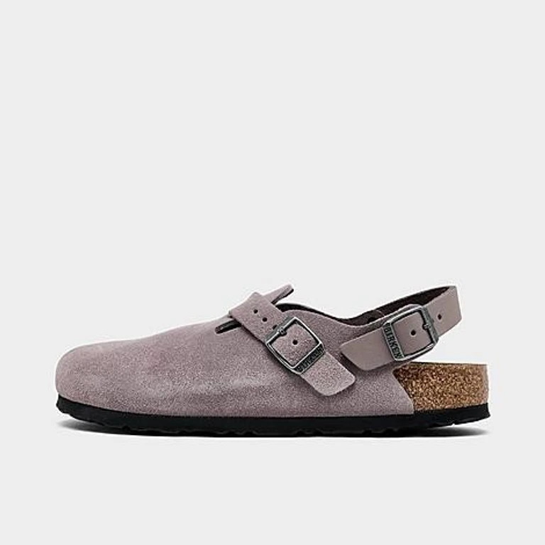 Unisex Tokio Suede Leather Faded Purple