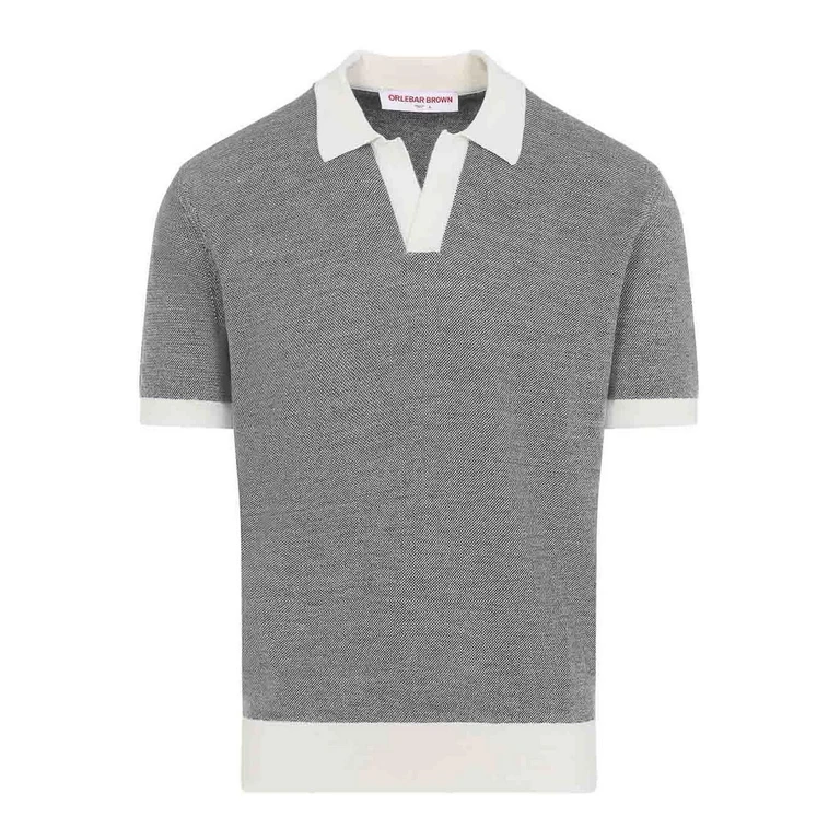 Orlebar Brown Polo - Or Blanc (281779CHARCOAL)
