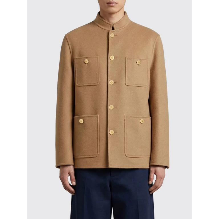 Coat Men color Camel (8V3CJH37B7Y9WX)