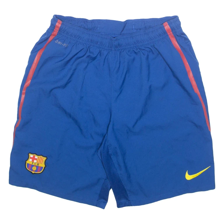 NIKE Barcelona Mens Sports Shorts Blue M W26