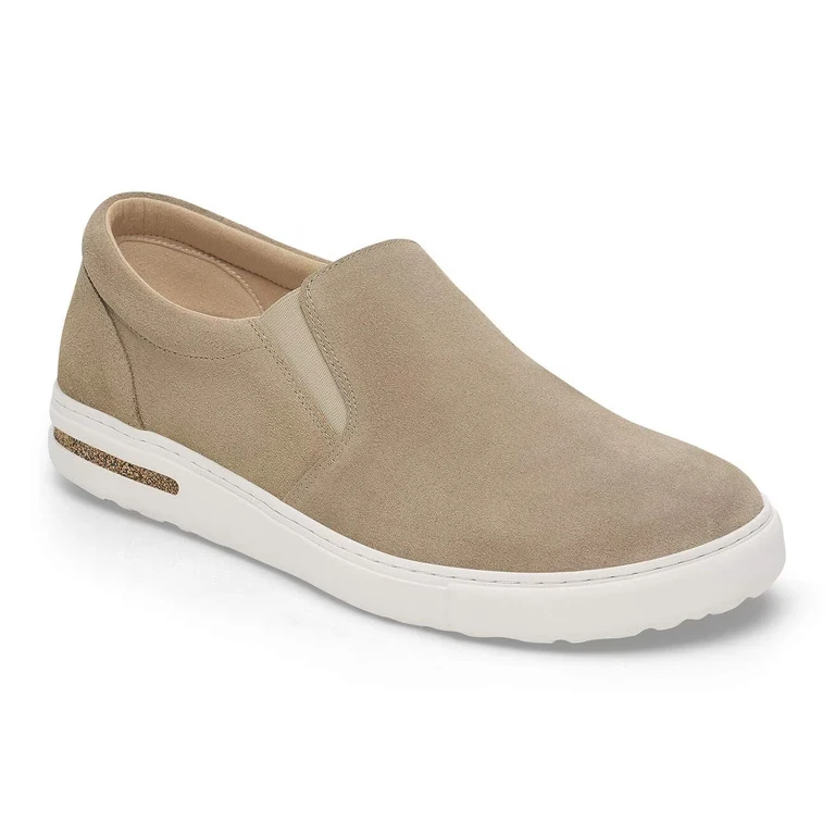 Unisex Oswego Suede Leather Taupe