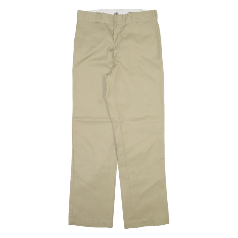 DICKIES 874 Workwear Mens Trousers Beige Regular Straight W30 L31