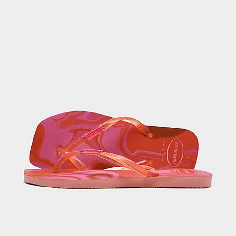 Havaianas Women's Slim Square Jelly Flip-Flop Sandals in blossom Size: 6.0