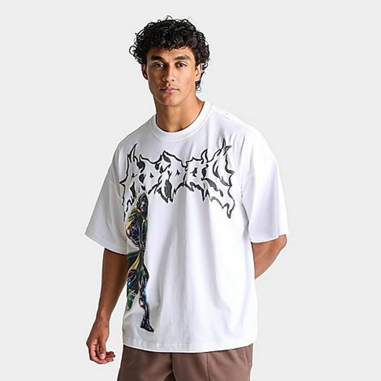Men's x Marvel Doom Graphic T-Shirt in White Size: Small