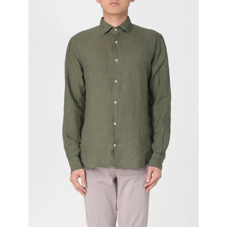 Shirt Men color Green (202AS0377365)