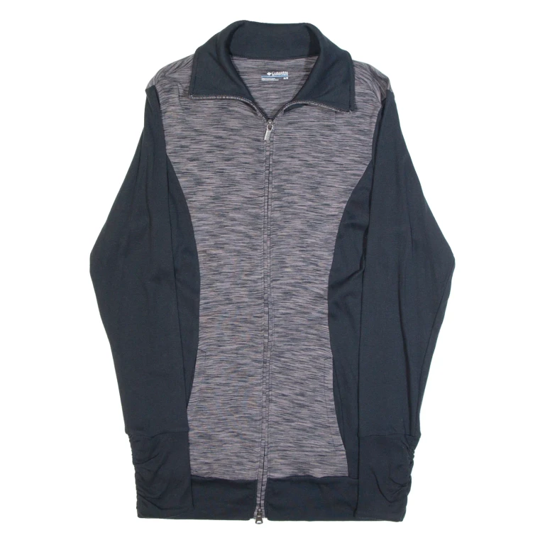 COLUMBIA Womens Track Jacket Grey M