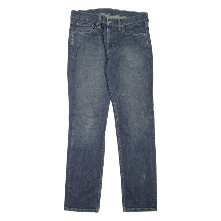LEVI'S 511 Jeans Mens Blue Slim Straight Stone Wash W32 L32