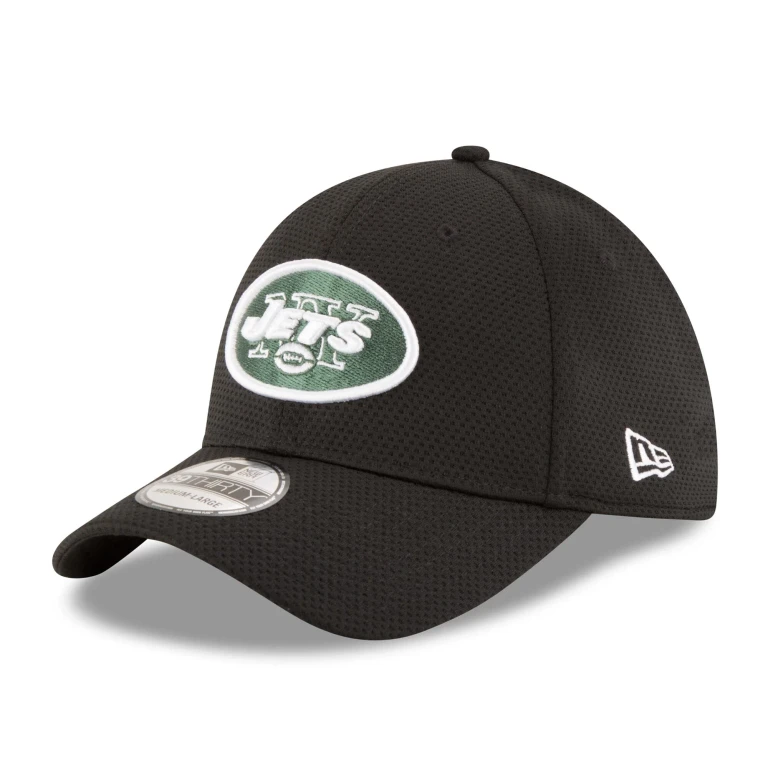 Men's NFL New York Jets 3930 Stretch Fit Sideline Tech Black