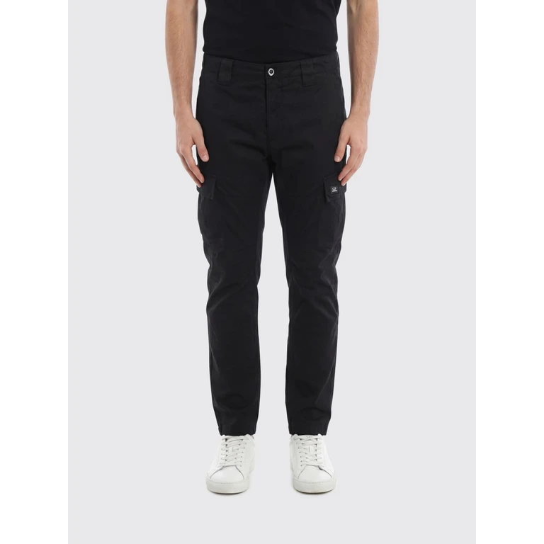 C. P. COMPANY Pants Men color Black (RSCMPA745A005694G999)