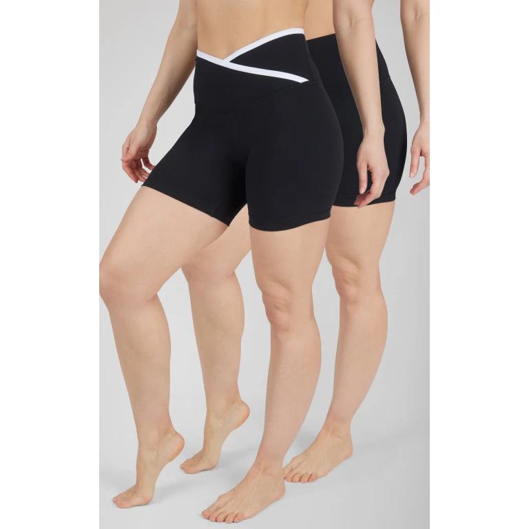 2 PK Lux Crossover 5" Bike Short