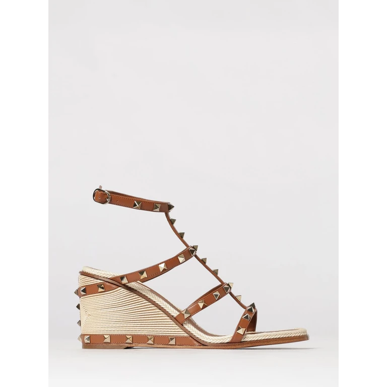 Heeled Sandal Woman color Leather (8W2S0IJ8HJQ48L)