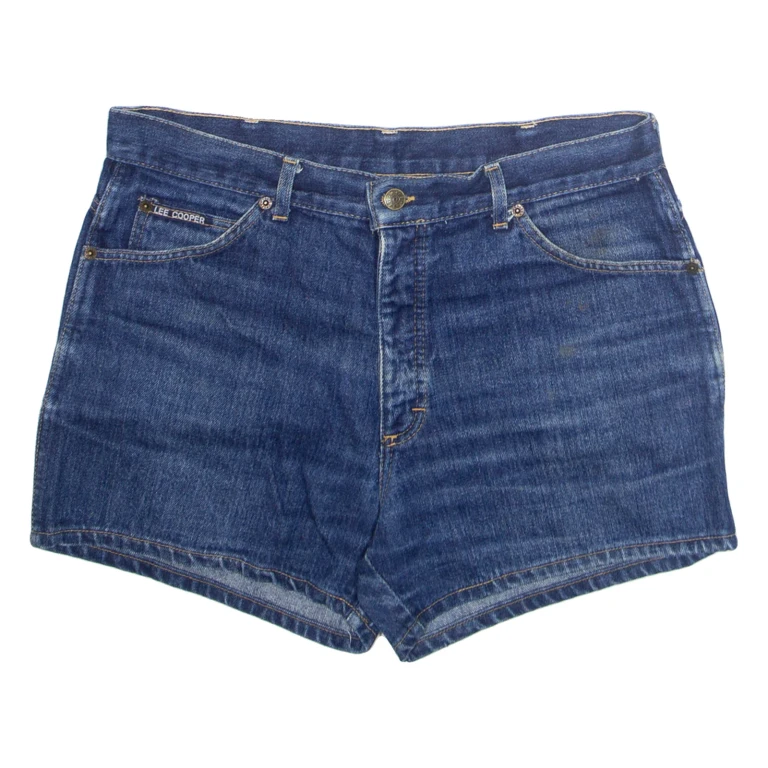 LEE Womens Denim Shorts Blue M W32