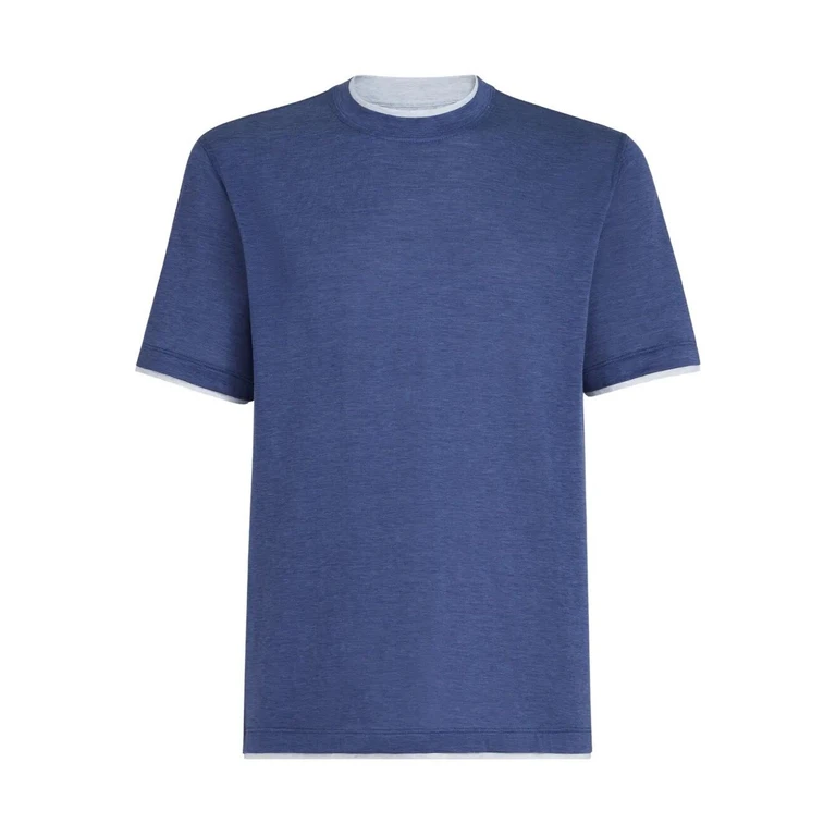 Brunello Cucinelli T-Shirt With Faux-Layering