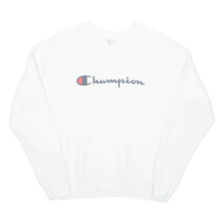 CHAMPION REVERSE WEAVE Womens Sweatshirt White M