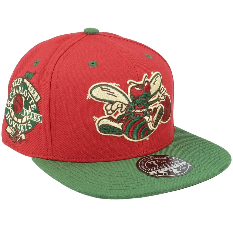 Men's NBA Nightmare Fitted Hwc Hornets Fitted Caps