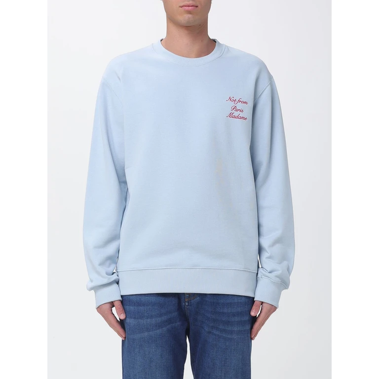 DRÔLE DE MONSIEUR Sweatshirt Men color Blue (KSW157CO127LIGHTBLUE)