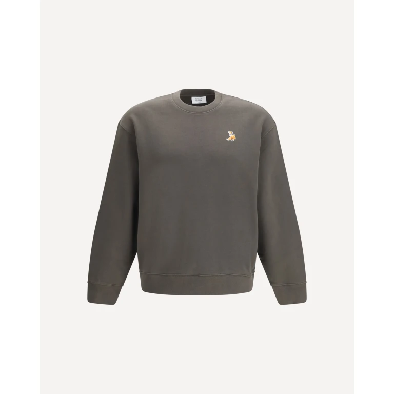 Dreaming Fox Katoenen Sweater met Ronde Hals