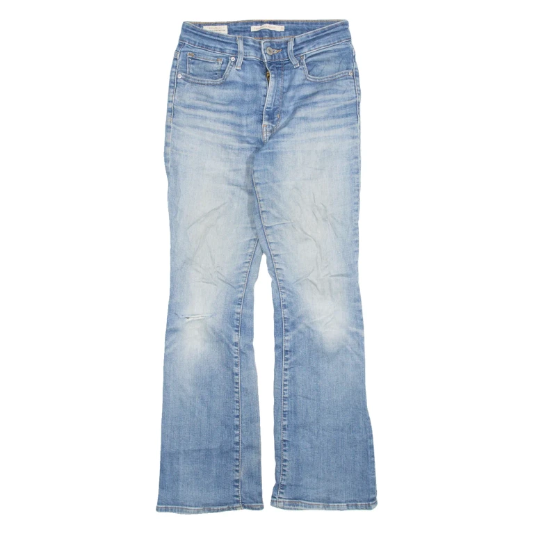LEVI'S Womens Jeans Blue Slim Bootcut W25 L27