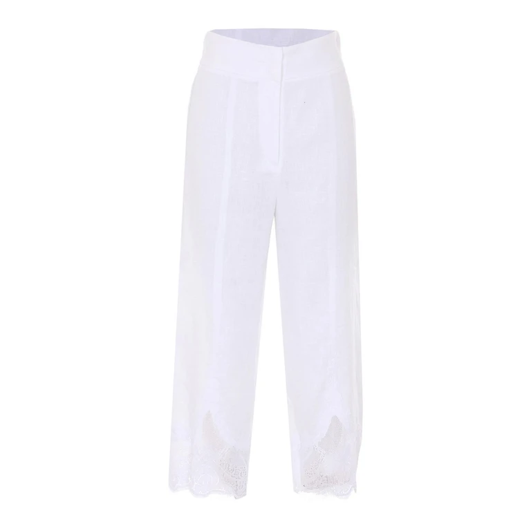 Twinset Pantalons Décontractés - Blanc (261TT218400001)