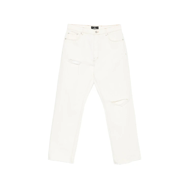 Represent Heaton Distressed Straight-leg Jeans