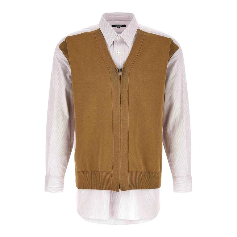 Comme Des Garcons Hommes Plus Chemise - Multicolore (HQB0102)